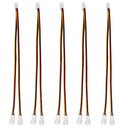 5Pcs 12V 3 Pin Female to 2/3 Pin Male PC Fan Power Splitter Extension Cable