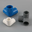 16pcs Plastic PVC 20mm Hose Tee Connector 3 Way Joint For Garden Irrigation H5J9