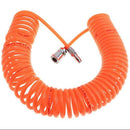 9M 5 X 8mm Flexible Durable Pu Recoil Hose Spring Tube With Fast Interface