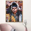 5D DIY Full Drill Diamond Painting Cross Stitch Embroidery Kit (Indian03)