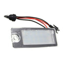 1X Car White License Plate Lights Lamp LED Set Replace For Volvo XC70 2001-2007