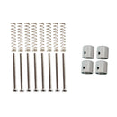 8pcs/Set Humbucker Frame Screws w/Volume Control Knob for Electric Guitar