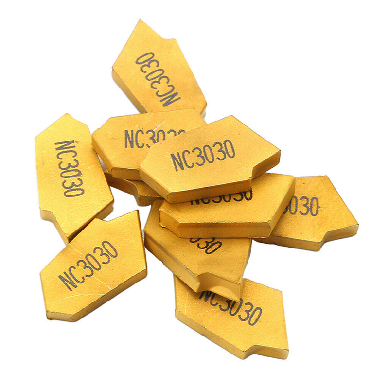 Pack Of 10 GTN3 Carbide Separation Inserts For Accessory Cutout