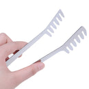 Stainless Steel Food Comb Clip Spaghetti Thongs Noodles Pointed Food Holder FT