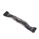 Mainboard 24Pin PSU Power Supply Extension Cable 18AWG for PC DIY 32cmB.kz