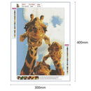 5D DIY Full Drill Diamond Painting Cross Stitch Embroidery (Giraffe-k569)