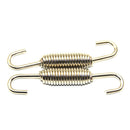 2Pcs Stainless Steel Motorcycle Exhaust System Mounting Springs M&