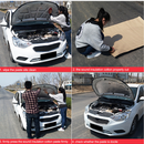40X40inch Car Heat Shield Insulation Sound Deadener Firewall Aluminum Foil 5mm