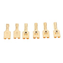 20 Pieces Automotive 5 Pin Terminal Socket Bracket with Copper Terminals
