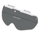 3x Anti-Impact Bicycle Helmet Replacement Lens Bike Helmet Magnetic Goggles Len