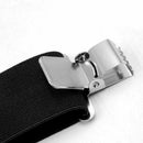 50mm Unisex Mens Men Braces Plain Black Wide & Heavy Duty Suspe Adjust V7A9 Z2C9