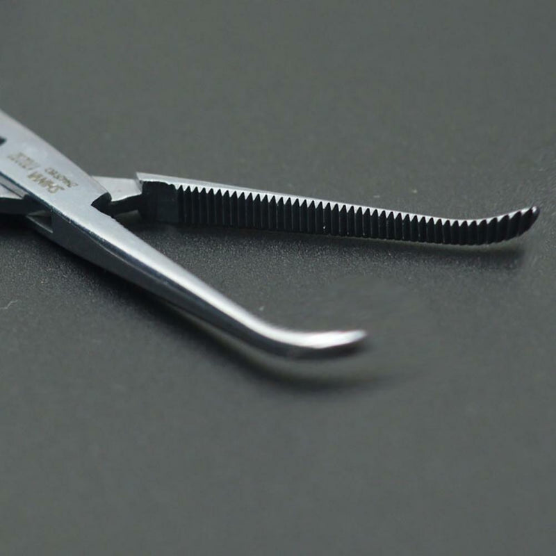 1x Forceps Lock Tweezers Curved Surgical Hemostatic Clamp Stain Nice