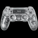 Clear Shell Full Housing case Controller Replacement cover for PS4 Playstat