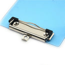1pc New Clipboard Plate Door Translucent Block Clip For Paper A5 Office BX