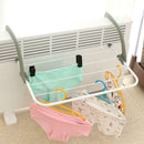 Adjustable Folding Clothes Dryer Racks Hanger Shelf Balcony Storage Holder
