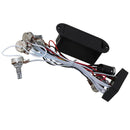 3 Band Active Guitar Bass EQ Preamp Circuit W/ 9V Pickup Battery Cover Case