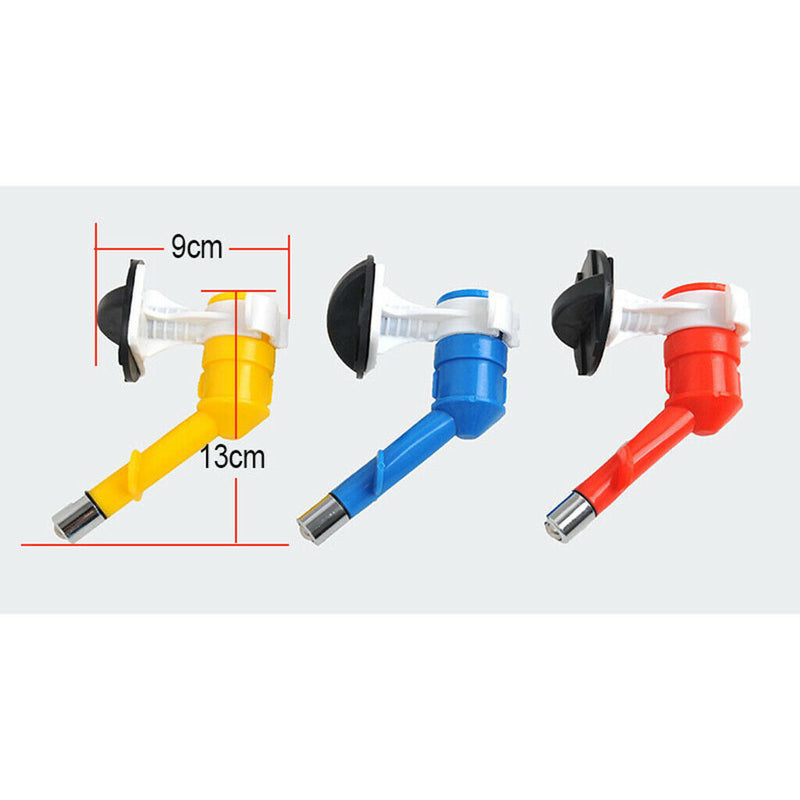 3xWater Drinker Bottle Dispenser Feeder Fountain Head for Pet Cat Dog Rabbit