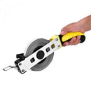 Open Reel Measuring Tape Frame Long Steel Tape Measure Handle Tool