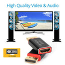 Portable 4K Ultra HD Display Port DP Male to HDMI Female AV Adapter Converter