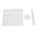 1 Set Acrylic Templates Leather Craft Brush Pot Pen Pencil Holder Pouch Case