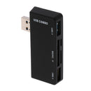 USB Type C Hub with SD TF Card Reader USB 3.0 Combo Adapter for Surface Pro 3/4