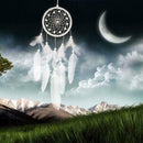White Feather Dream Catcher Feather Bead Hanging Decoration Ornament