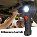 Portable LED Magnetic Work Light Emergency Flashlight Outdoor Camping Lamp
