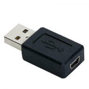 Usb Male To Mini 5 Pin Female Converter