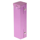 5x Alloy Metal Dices Set w/ Box for Dungeons &Dragons TRPG Table Game Purple