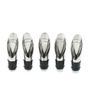 5pcs Red Wine Fast Pourer Stainless Steel Pourer Wine Pouring Utensil