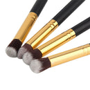 4pcs Pro Foundation Blush Blending Eyeshadow Makeup Brush Cosmetics Small A
