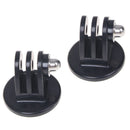 2 Pcs Tripod Selfie Stick Handheld Gimbal Stabilizer Sports Camera Nut Adapt Ew