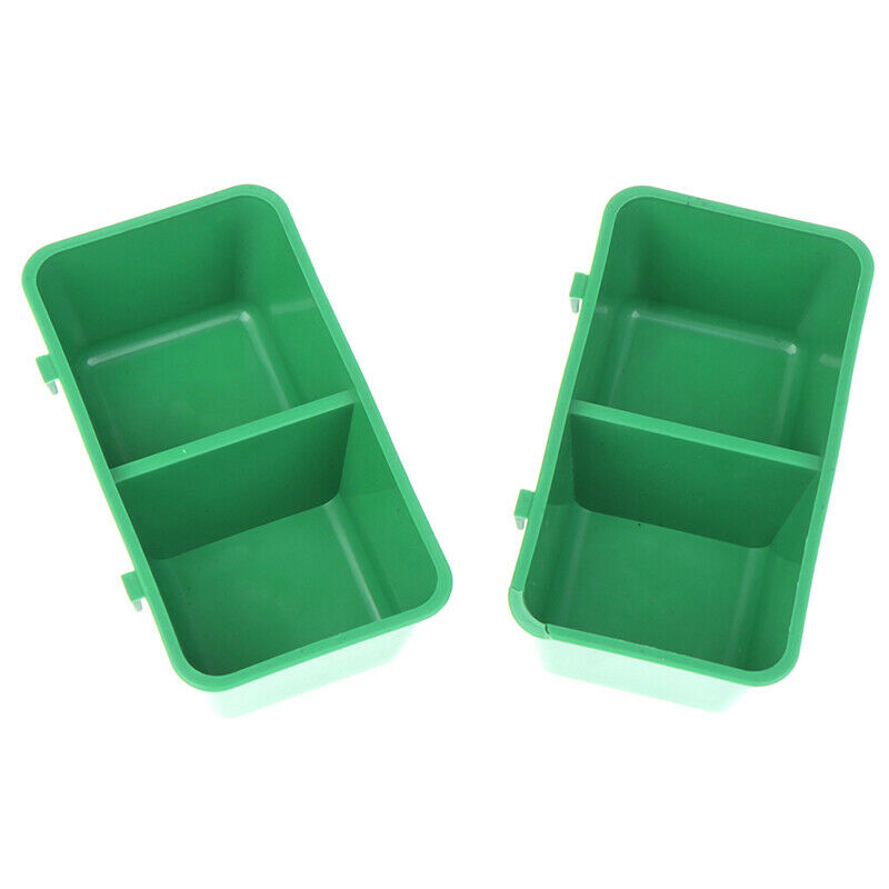 1pc  Feeding Cup Plastic Bird Pigeons Cage Water Food FeederB Ew