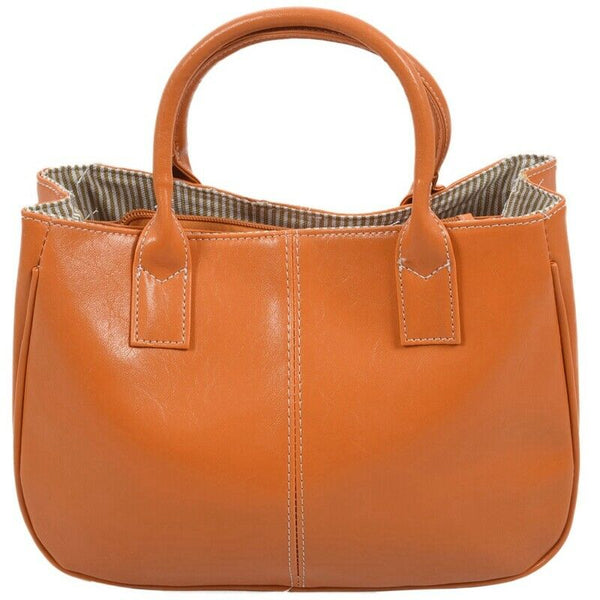 Fashion Woman Ladies Class PU Leather Satchels Tote Purse Bag Handbag - ora D4X9