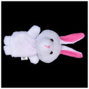 White Rabbit Hand Puppet Finger Puppet K9S8