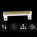 5 Positions Electric Cable Connector Screw Barrier Bar Tool Block Terminal K3J4