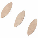 100PCS No. 10 Assorted Wood Biscuits for Tenon Machine Woodworking Biscuit