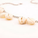 Behemian Shell Choker Necklace Women Beach Boho Sea Shell Pendant Chain Nec