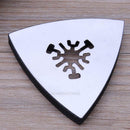 1pc 80mm Triangular Sanding Pad Oscillating Multi Tools Stainless Steel hv2n