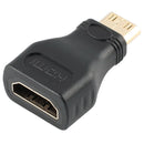 For Tablet Phone Micro Mini HDMI Male To HDMI Female Adapter Converter Connector