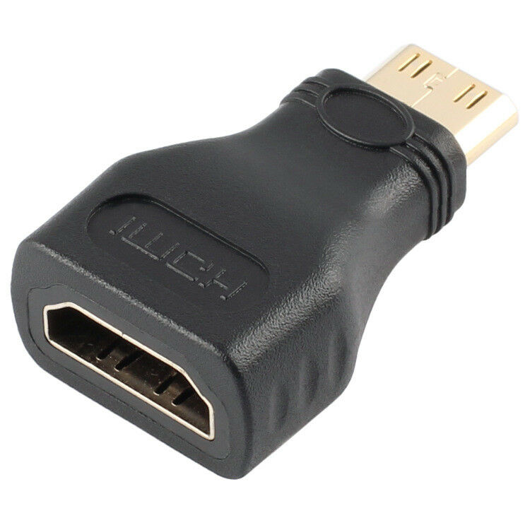 For Tablet Phone Micro Mini HDMI Male To HDMI Female Adapter Converter Connector