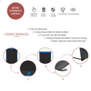 8.5in LCD Electronic Writing Tablet Digital Drawing Handwriting Pad (Blue)