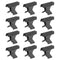 12pcs Butterfly Plastic Hair Claw Hairdressing Section Clip Clamp Grip Tool