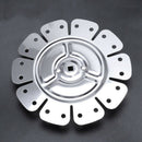 Stainless Steel Grilled Cage BBQ Roaster Barbecue Kebab Maker Meat Skewer M D7C2