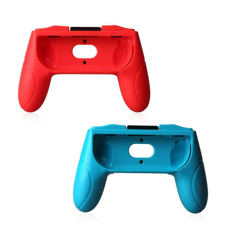 1 Set Left + Right ABS Hand Grip Stand Support Holder for Nintendo Joy-Con