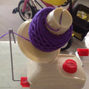 Household Manual Bobbin Winder, Hand Operated Yarn Fiber String Ball Winder K9P1