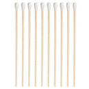 200pc 6" Long Wood Handle Cotton Swab Buds Applicators Lab Cleaning Tool Kit