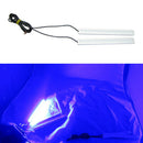 LED STRIP DRL DAYTIME RUNNING LIGHTS FOG COB CAR LAMP WHITE DAY DRIVING