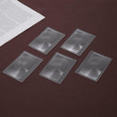 5pcs/lot Portable Credit Card 3X Magnifier Magnifying Magnification Fresnel Lens