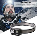 LED Headlamp Headlight 8 Lighting Mode Flashlight for Camping Night Fishing